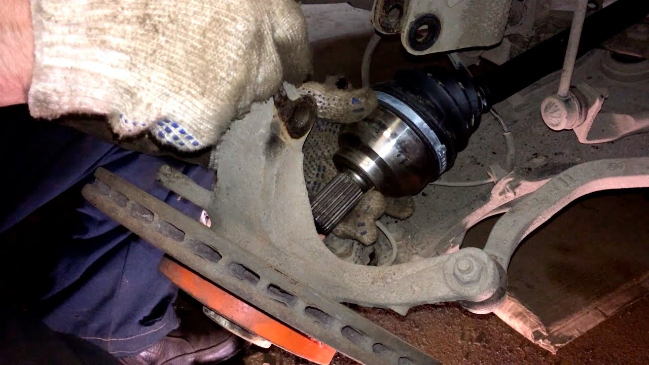 Замена правого привода рено лагуна 2