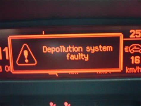 Что значит ошибка engine fault repair needed на пежо 308.