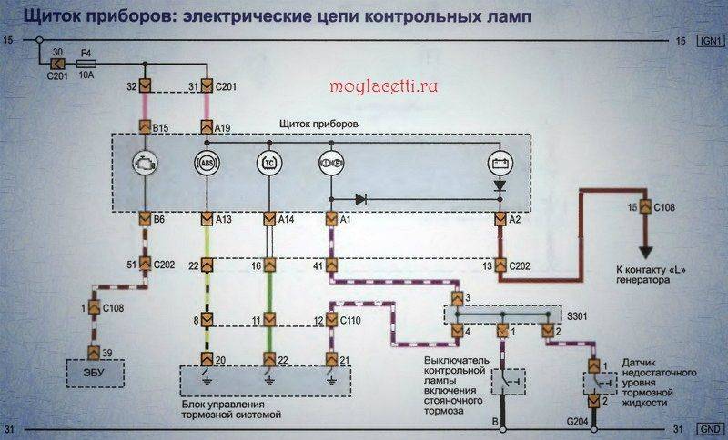 Лачетти габариты не горят: не горят габариты и подсветка приборов шевроле лачетти — обслуживание и ремонт камаз в набережных челнах