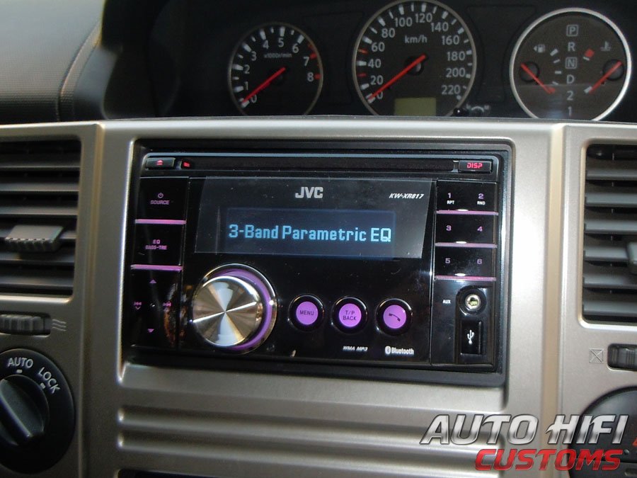 Как снять переднюю панель магнитолы jvc