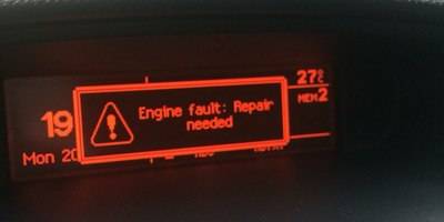 Пежо 308 ошибка engine fault repair needed что это значит