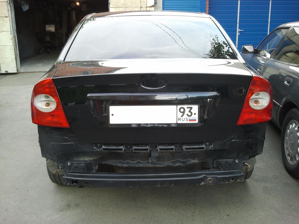 Как снять задний бампер на ford focus 2 седан, хэтчбек; taxi bolt