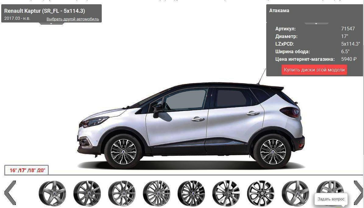 Технические характеристики обновленного renault kaptur 2021