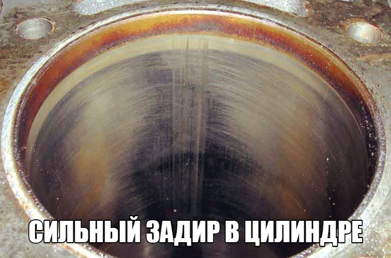 При износе цилиндропоршневой группы наступают негативные изменения в работе двигателя Он начинает терять мощность, динамику, падает компрессия в цилиндрах