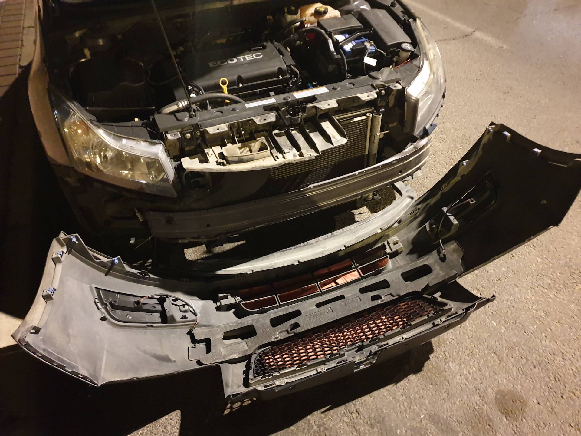 Передний бампер шевроле круз: замена. как снять передний бампер chevrolet cruze: крепление, пыльник, усилитель