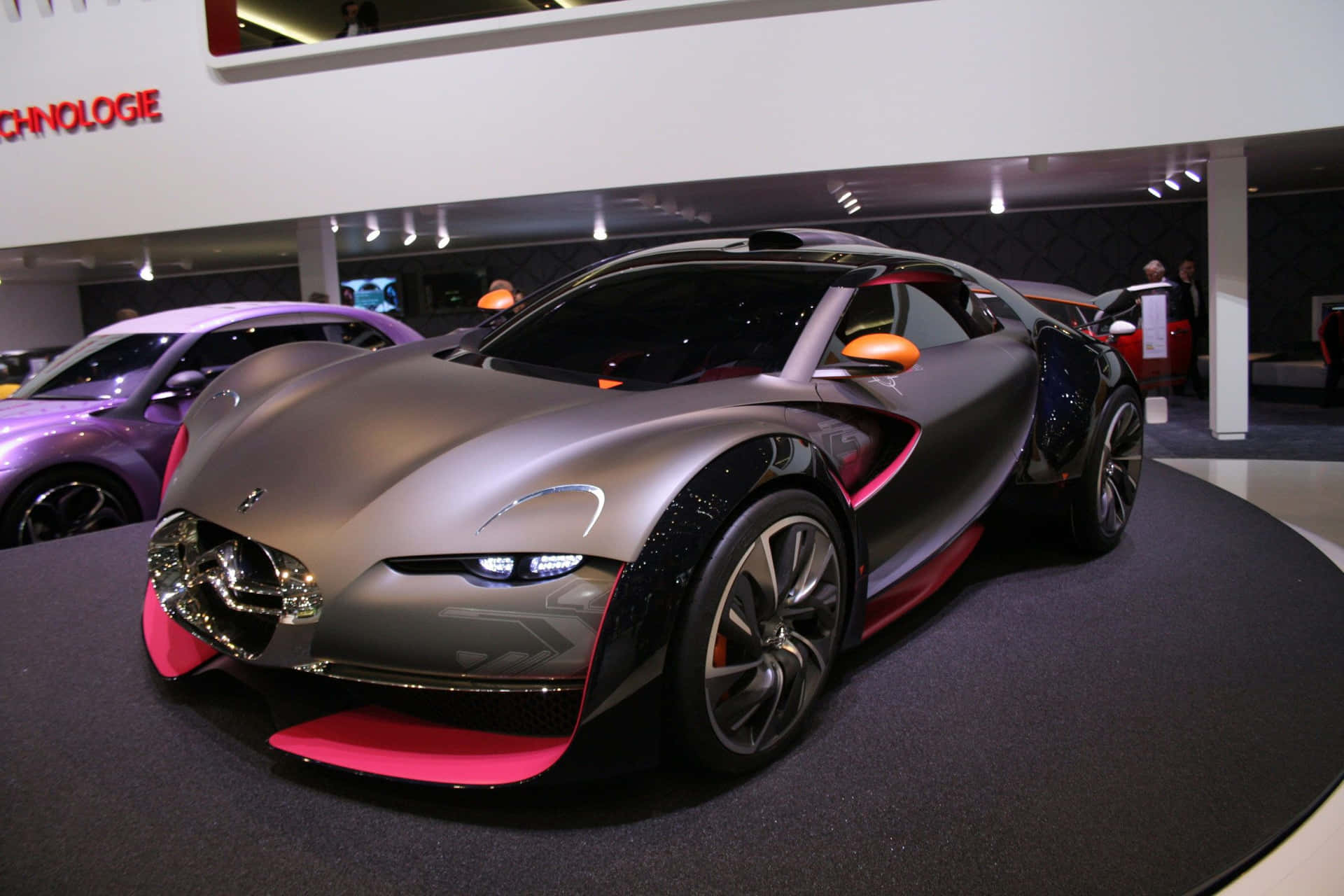 Citroen survolt – электрический концепт кар производства компании citroen
