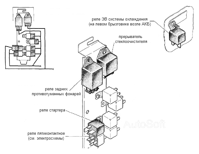 Схема электрооборудования газ 31105 с двигателем 406 инжектор