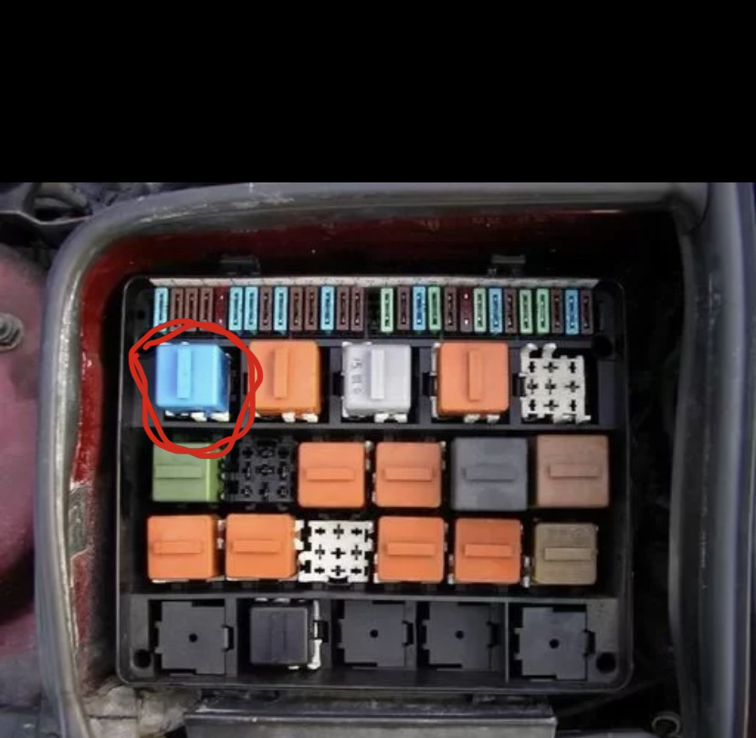 Fuses and relays bmw 7 series (e38, 1994 - 2001)