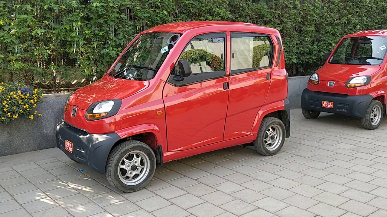 Bajaj qute takes center stage at bharat mobility expo 2024