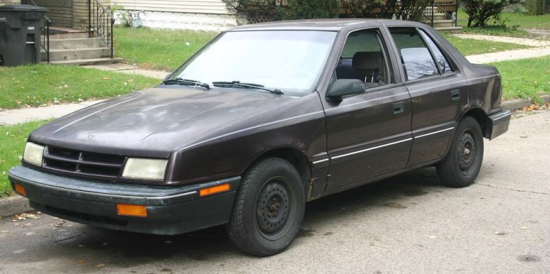 Dodge - shadow convertible - 2.5 i (102 hp) (бензин) 1989/1995 технические характеристики автомобилей