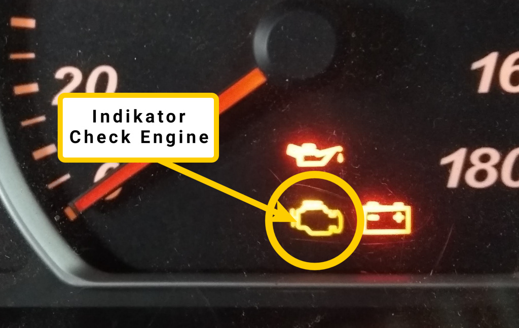 Загорелся check engine