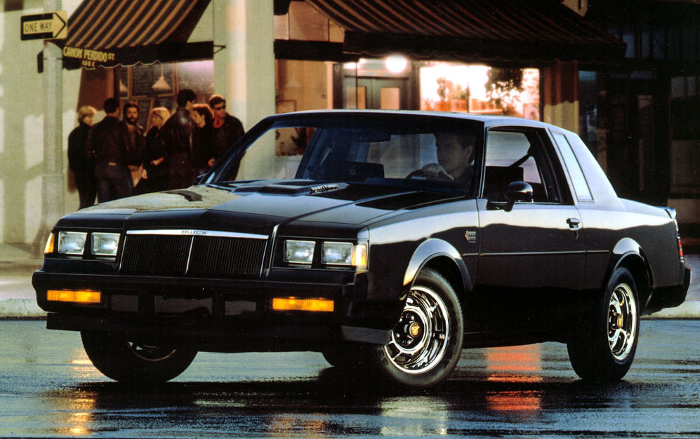 Buick grand national and regal t-type