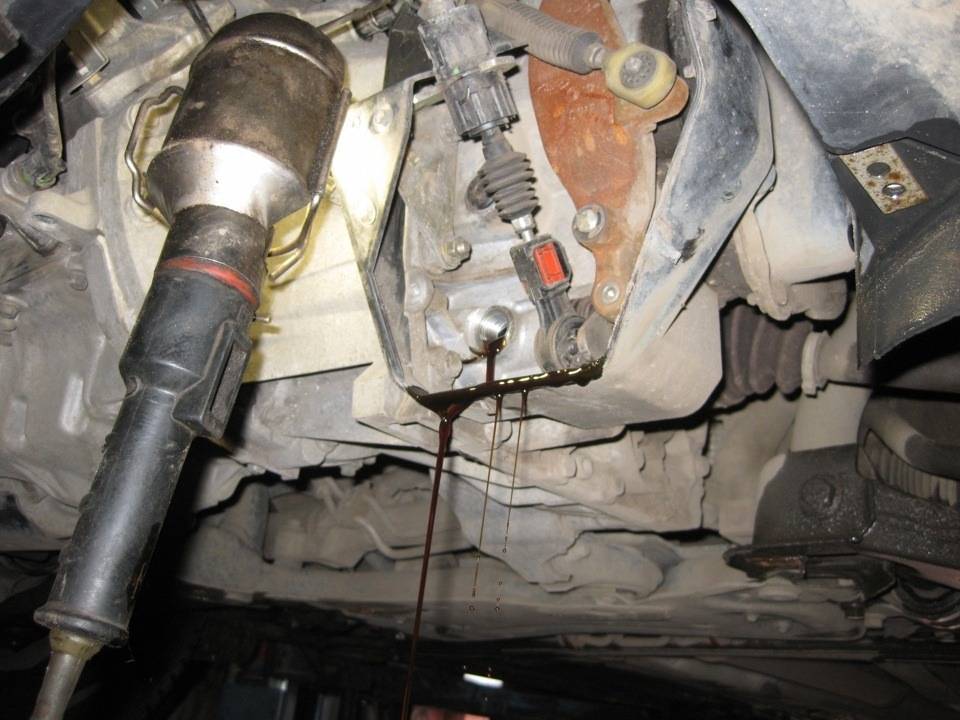 Проверка и замена масла в коробке передач ford fusion