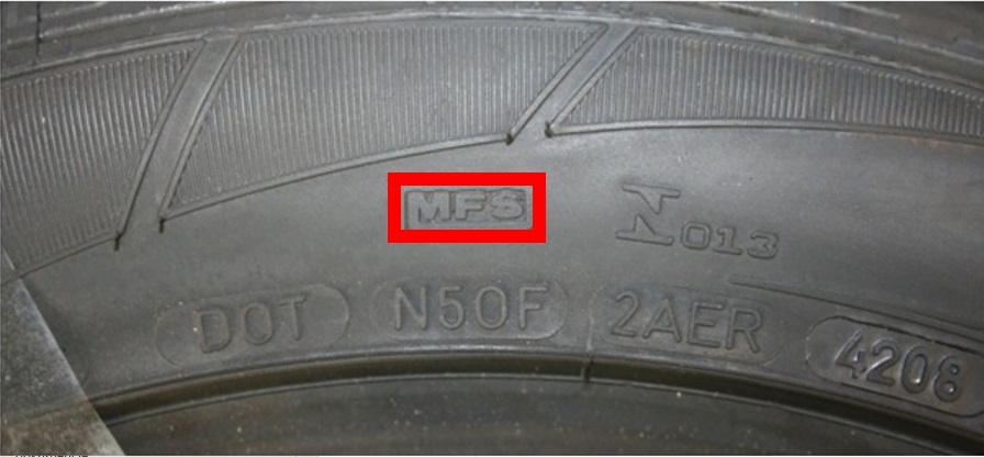 Как определить год выпуска на шине dunlop без особых технических навыков и оборудования
