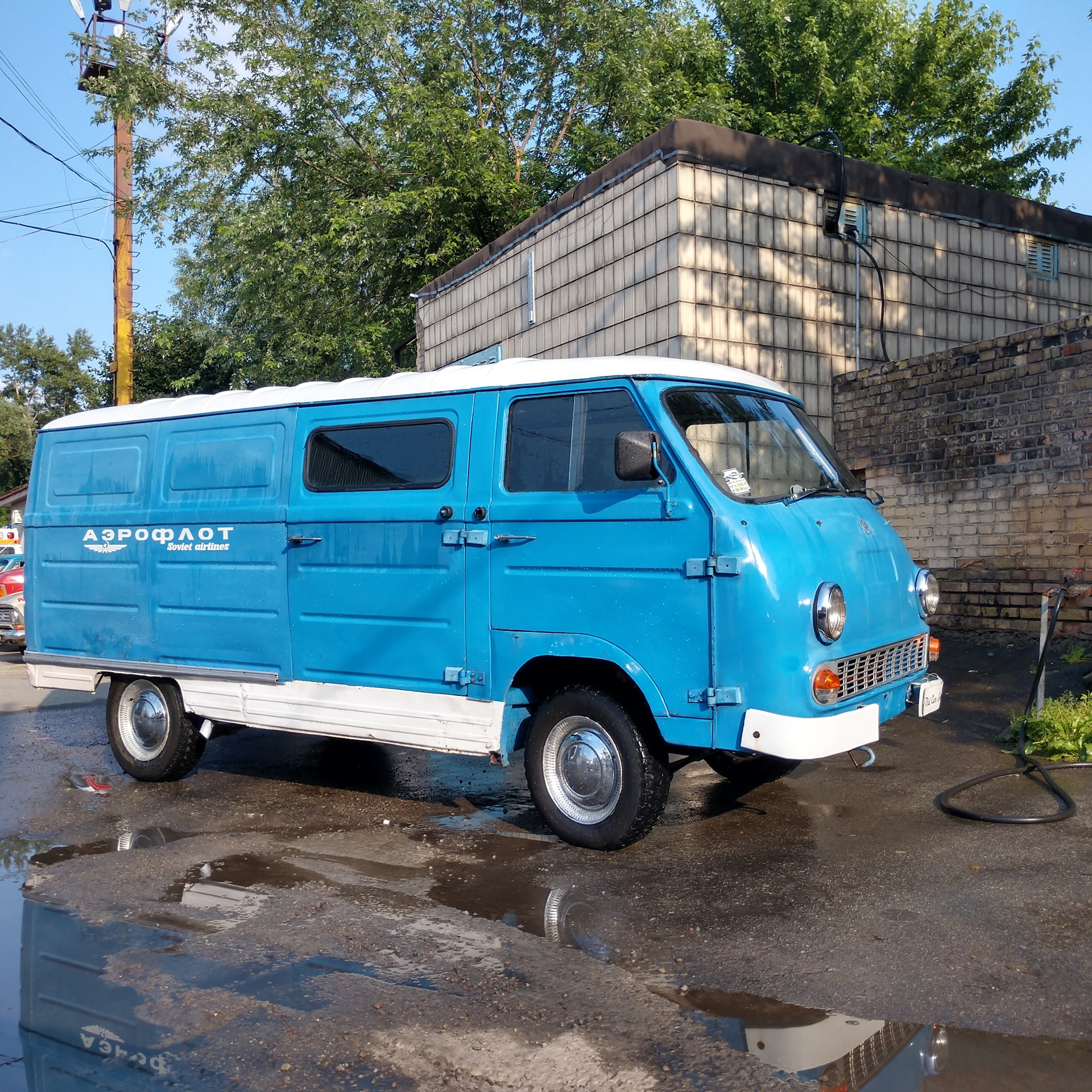 История создания фургона ераз-762