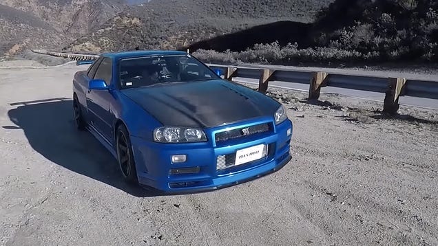 Nissan skyline r34 правый руль