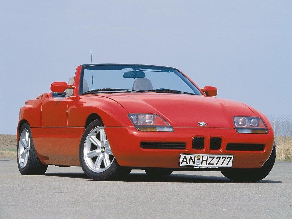 Странные и одновременно крутые двери bmw z1 (1988-1991)