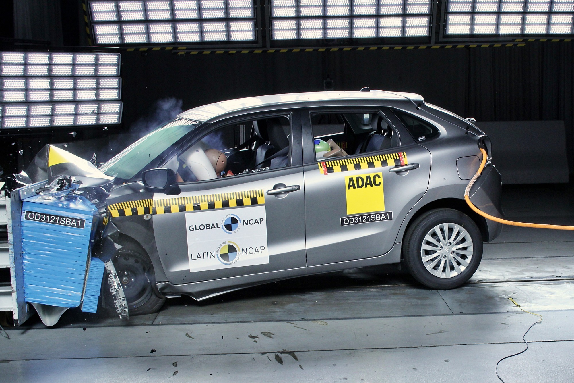 Suzuki sx4 test crash | мой внедорожник