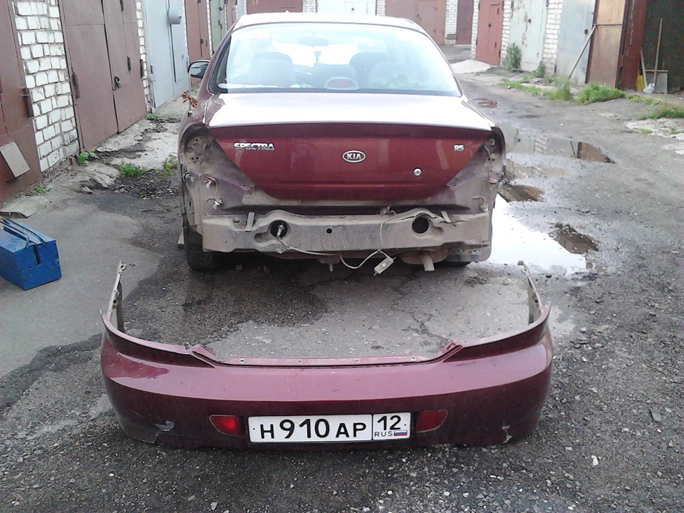 Kia shuma | sephia | spectra с 2001 года - бампер