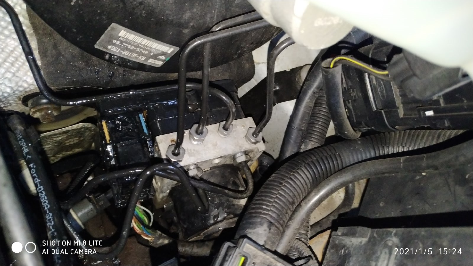 Гидравлический блок управления (hcu) ford focus 1