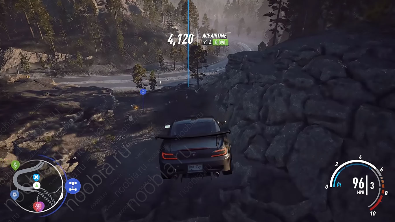 Как без труда получить множитель 2 при свободном вождении в nfs payback