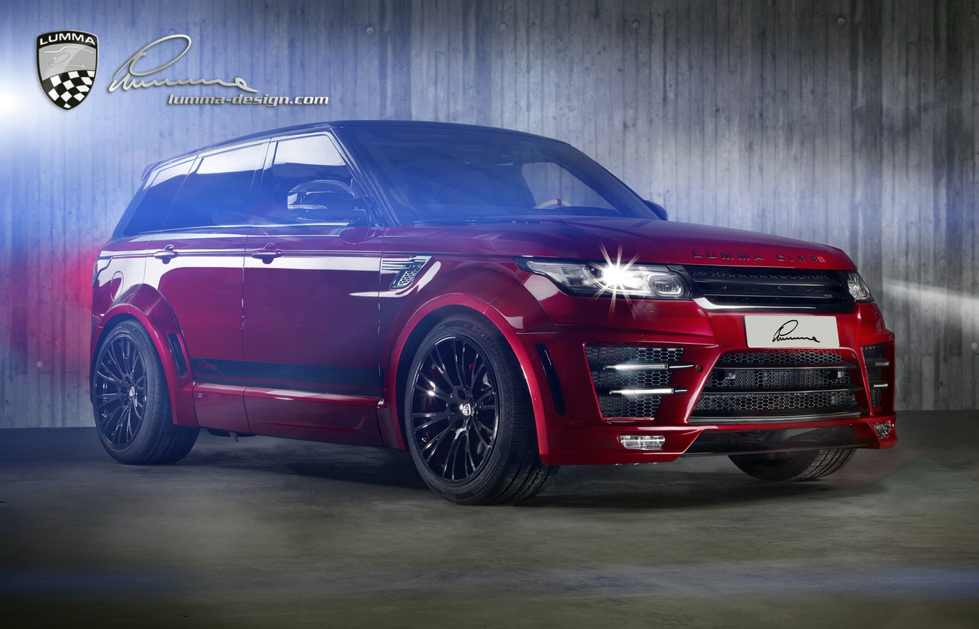 Lumma-design clr-rs widebody for range rover sport ii (l494)