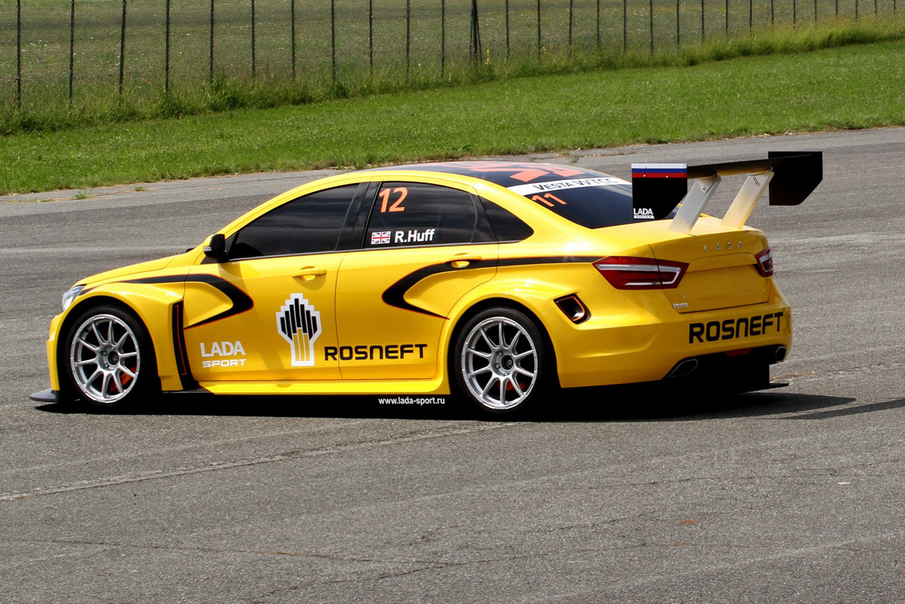 Lada vesta станет новым болидом команды lada sport wtcc