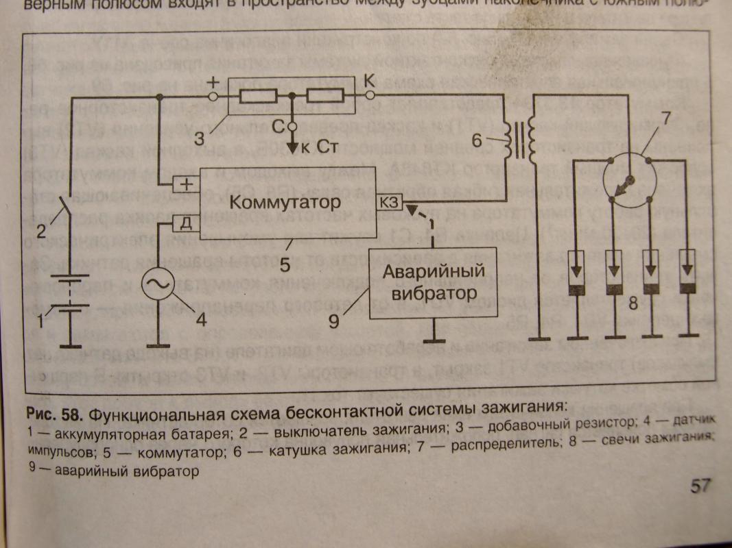 Схема проводки замка зажигания уаз 469