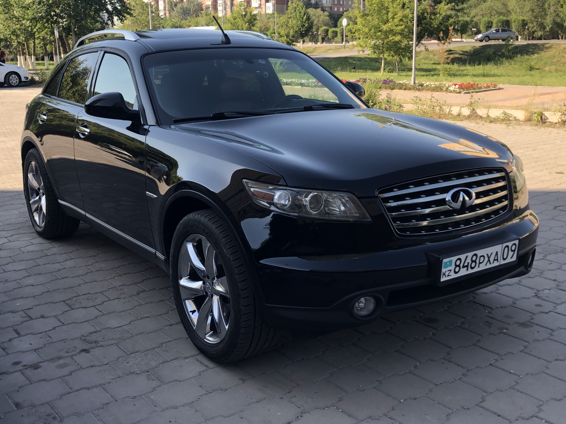 Замена антифриза infiniti fx35