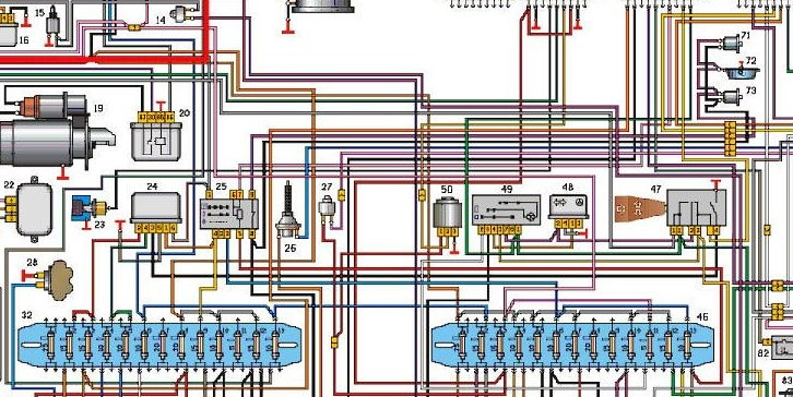 Панель приборов газ-3110: описание, распиновка и схема подключения