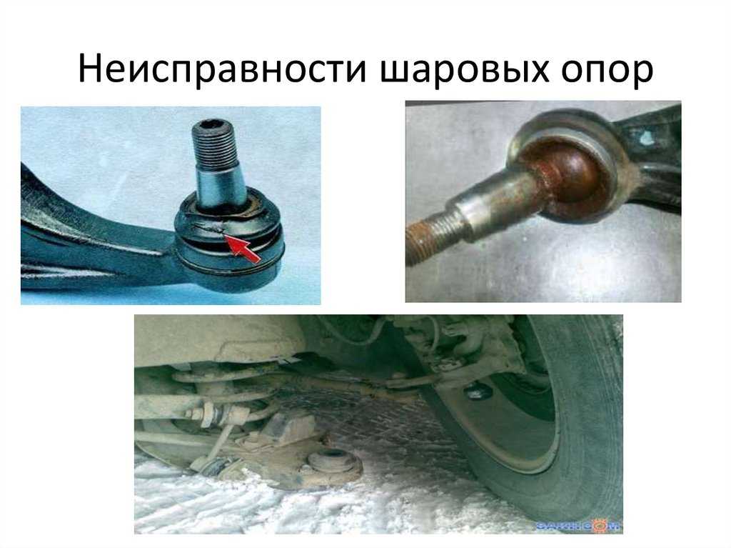 Неисправность - стучит шаровая опора, признаки и причины