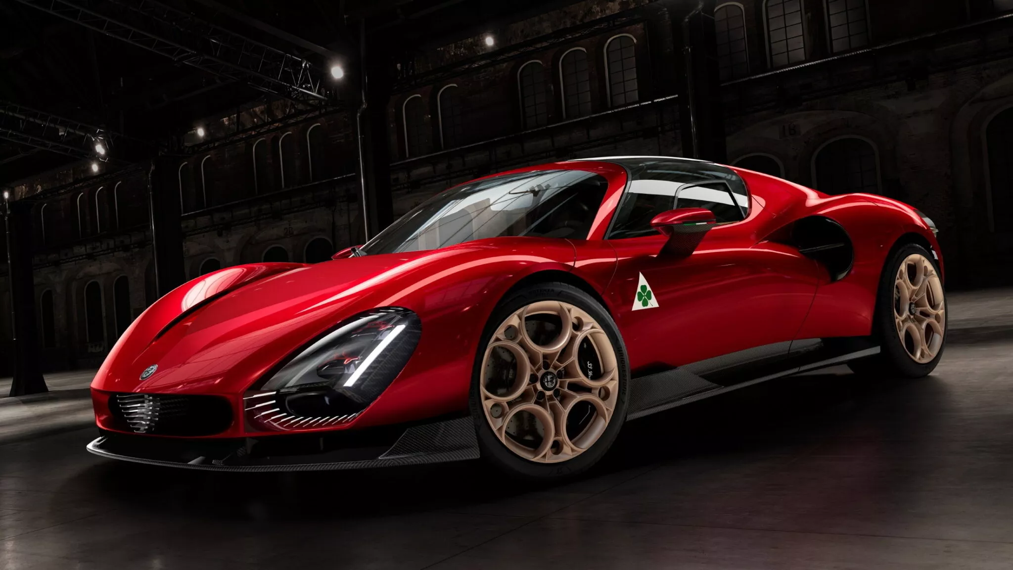 Alfa romeo 33 stradale 2024: представлен cреднемоторный суперкар