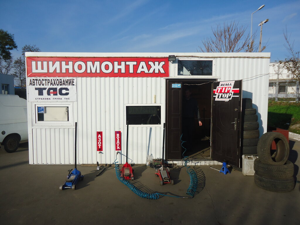 Как выглядит шиномонтаж в америке
