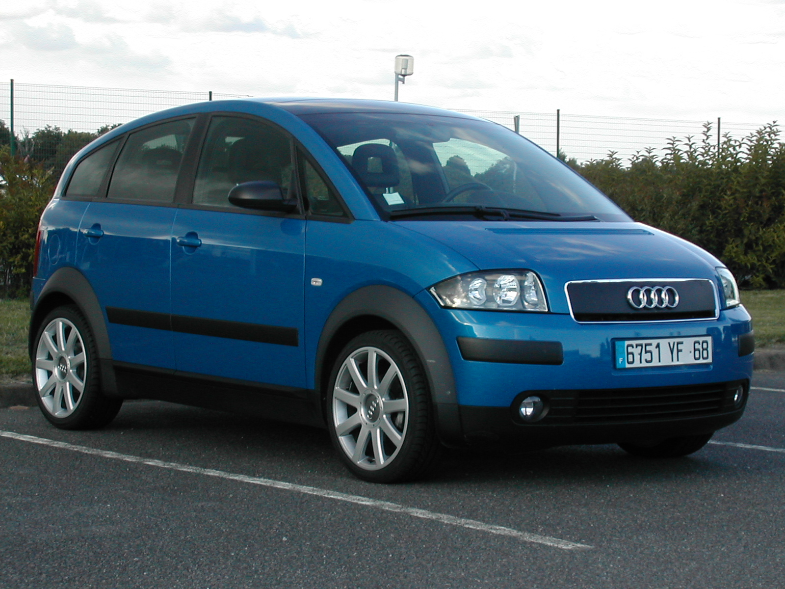 Новый audi a2 - автоэлектрика