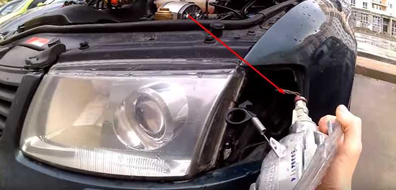 Vw passat в5 с 1996 года - замена ламп